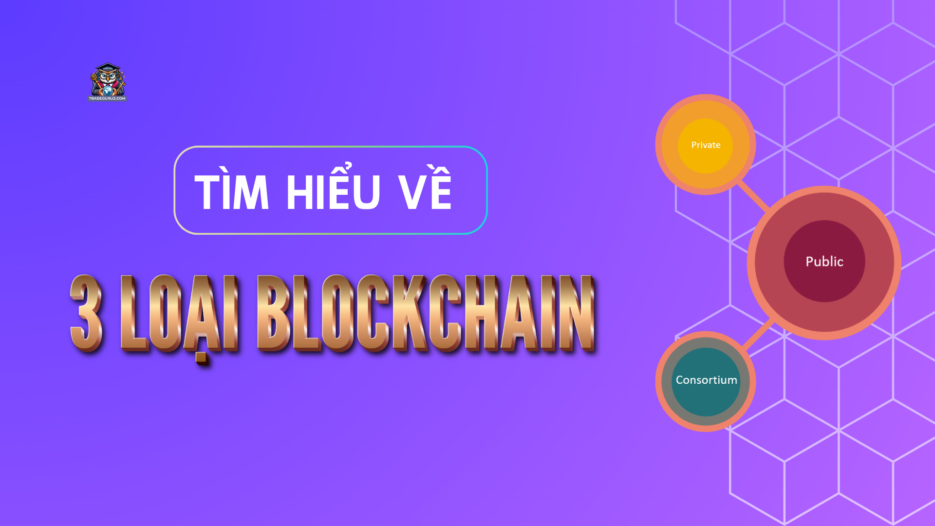 Có 3 loại blockchain chính